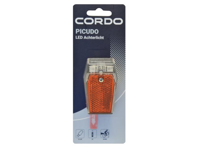 Cordo LED Achterlamp Picudo Spatbordmontage - Fietsenconcurrent.nl Cordo LED Achterlamp Picudo Spatbordmontage - Fietsenconcurrent.nl