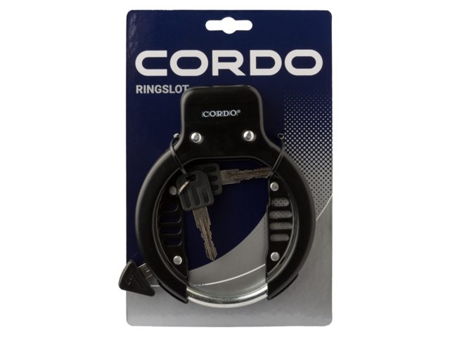 Cordo Ringslot Zwart - Fietsenconcurrent.nl Cordo Ringslot Zwart - Fietsenconcurrent.nl