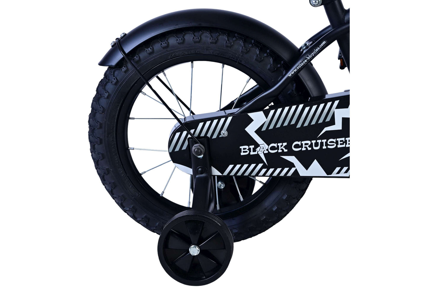 Volare Black Cruiser 14 inch Jongens Volare Black Cruiser 14 inch Jongens