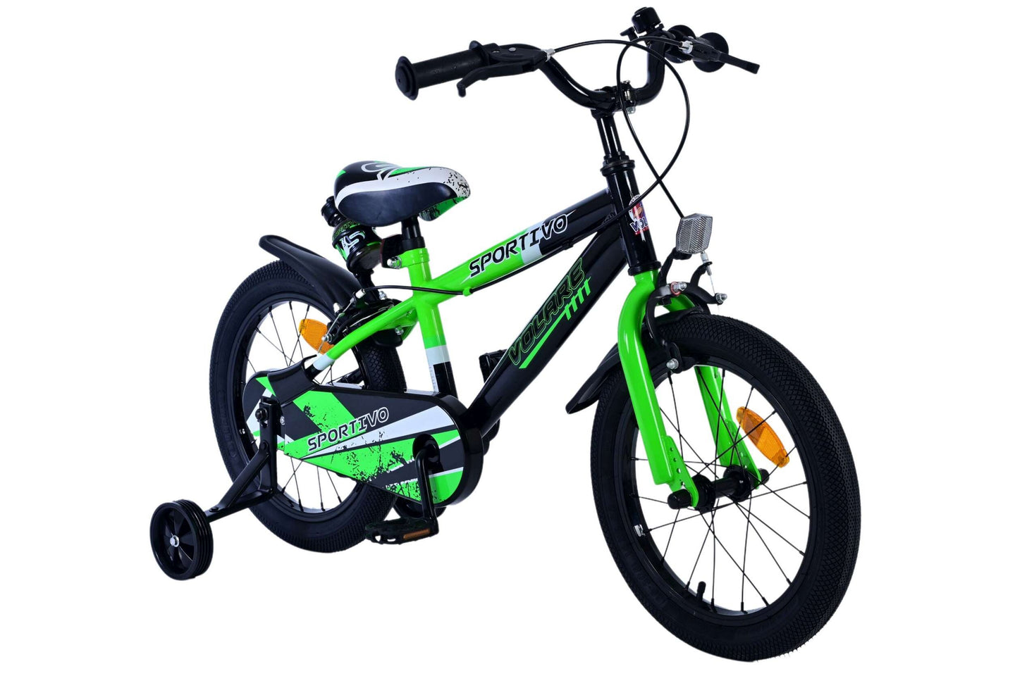 Volare Sportivo 16 inch Jongens 2 handremmen Volare Sportivo 16 inch Jongens 2 handremmen
