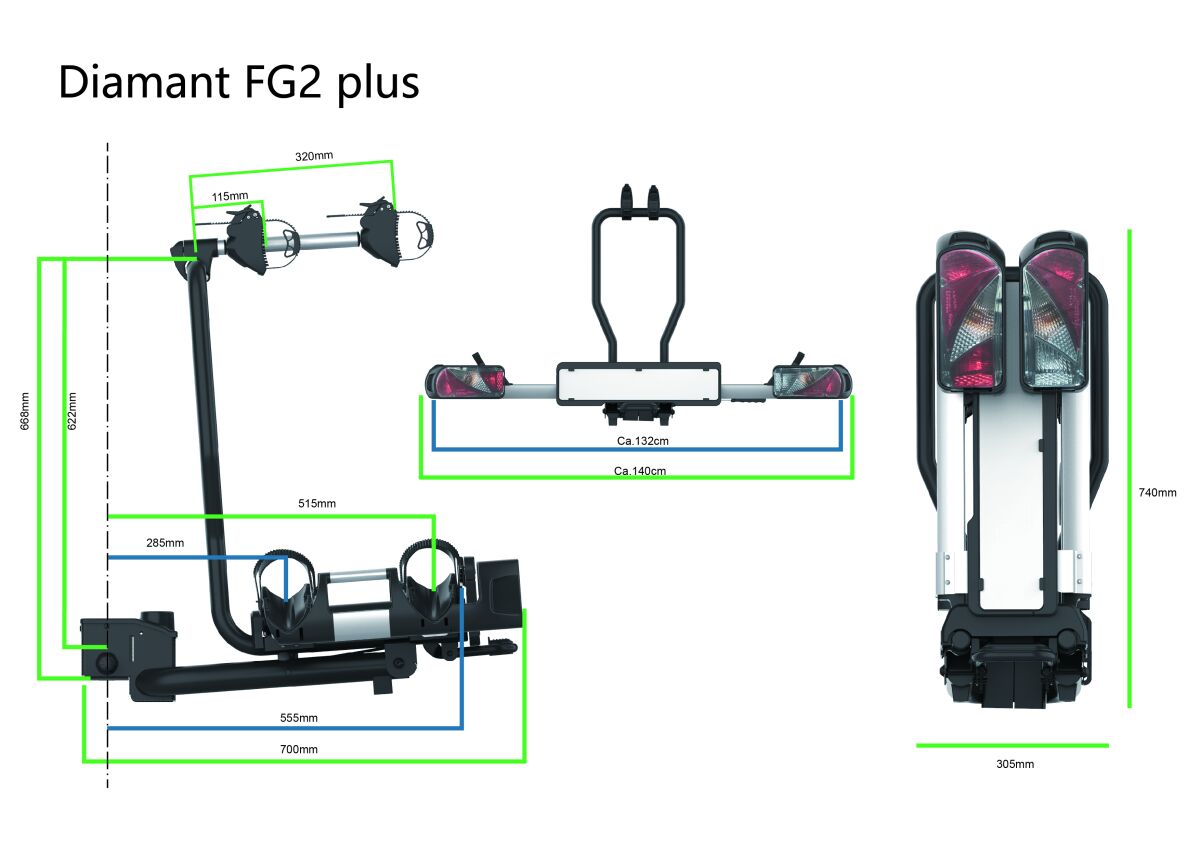 Pro-User fietsendrager Diamant FG2 plus - Fietsenconcurrent.nl Pro-User fietsendrager Diamant FG2 plus - Fietsenconcurrent.nl