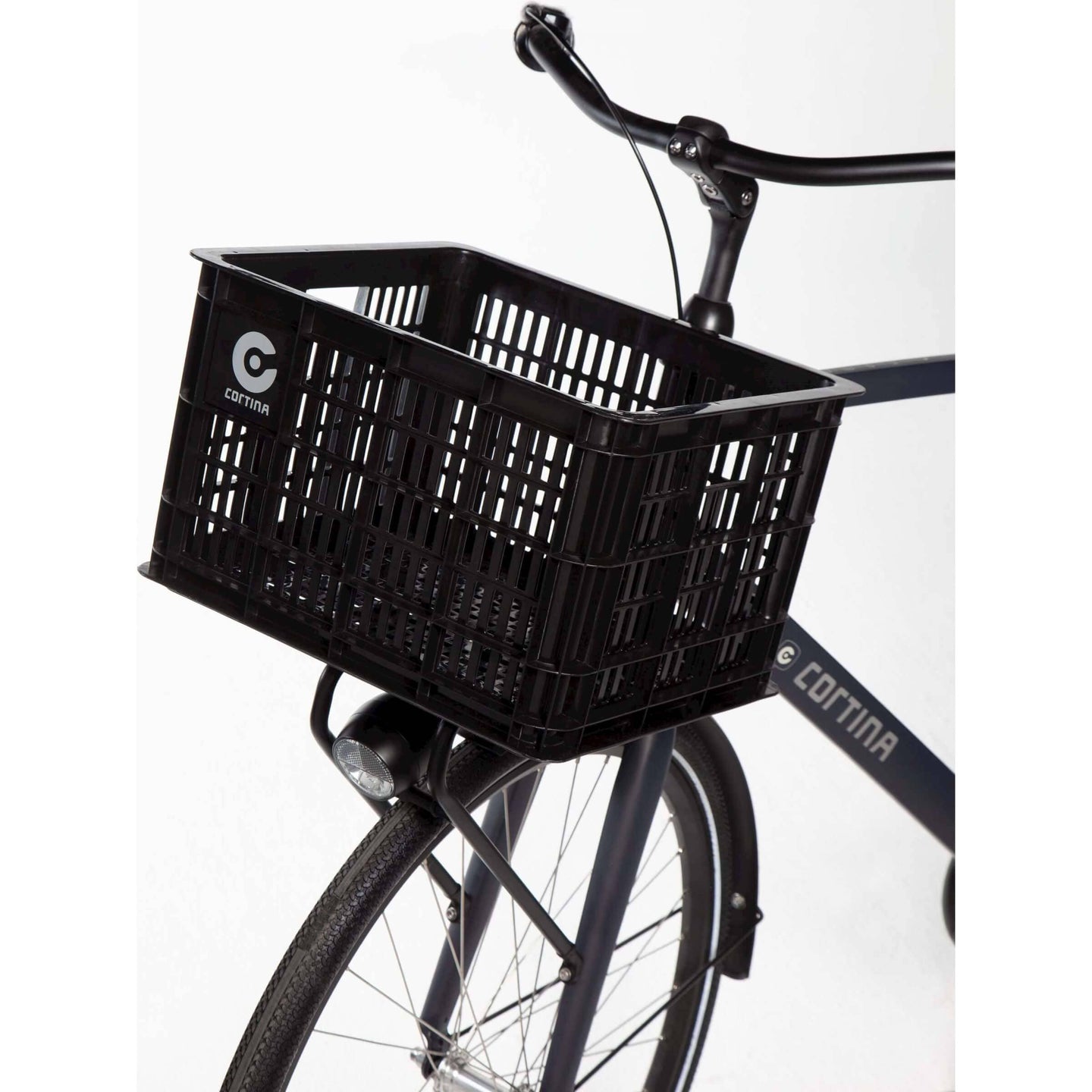 Cortina Fietskrat San Francisco AVS Zwart - Fietsenconcurrent.nl Cortina Fietskrat San Francisco AVS Zwart - Fietsenconcurrent.nl