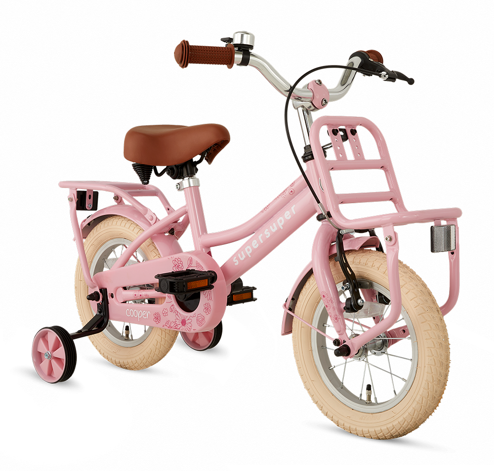 Supersuper Cooper 12 inch 2025 Meisjes - Fietsenconcurrent.nl