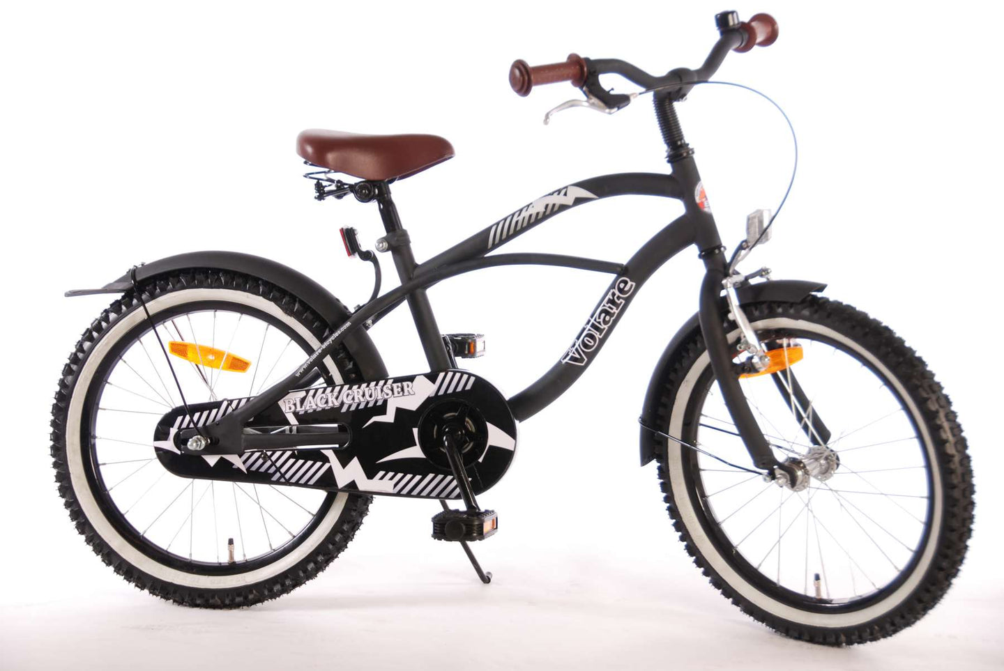Volare Black Cruiser 18 inch Jongens - Fietsenconcurrent.nl