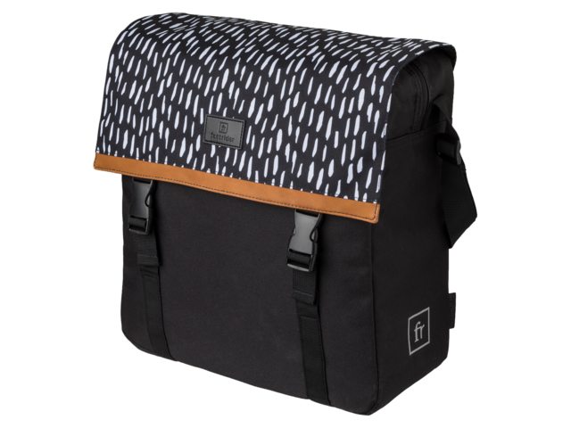 Fastrider Nara Shopper Fietstas Zwart - Fietsenconcurrent.nl