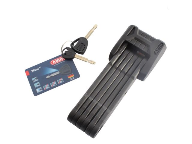 Abus vouwslot Bordo Granit XPlus 6500K/90 black SH - Fietsenconcurrent.nl