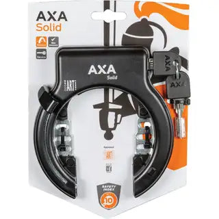 Axa ringslot Solid XL zwart