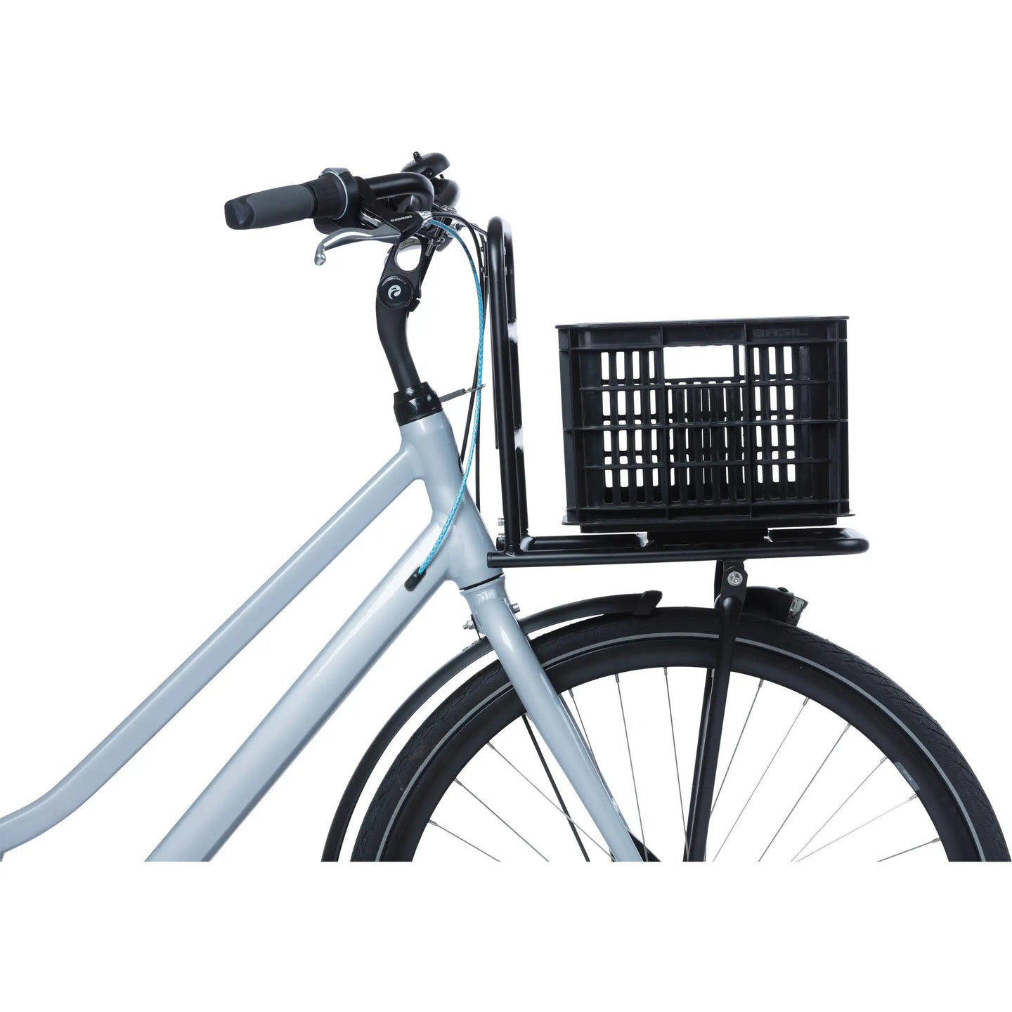 Basil fietskrat MIK recycled zwart