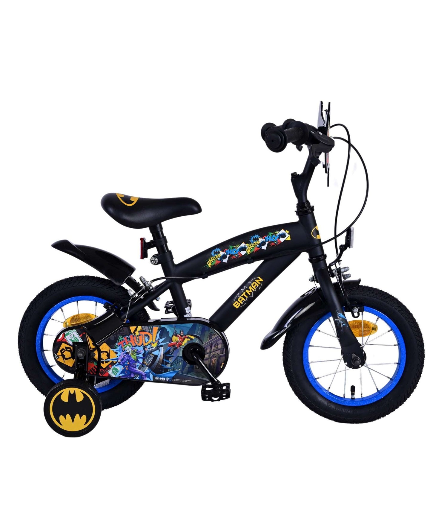 Volare Batman 12 Inch Jongens twee handremmen - Fietsenconcurrent.nl