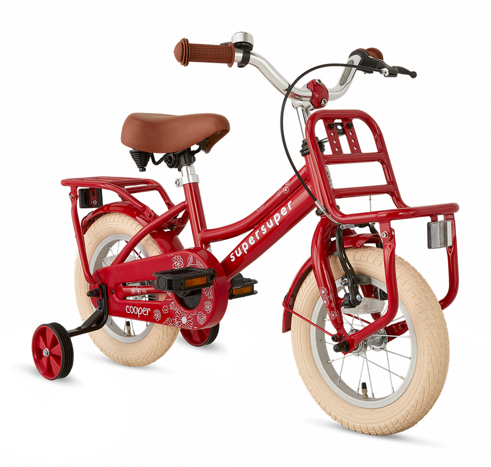 Supersuper Cooper 12 inch 2026 Meisjes - Fietsenconcurrent.nl