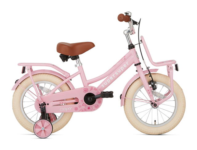 Supersuper Cooper 14 inch 2025 Meisjes - Fietsenconcurrent.nl