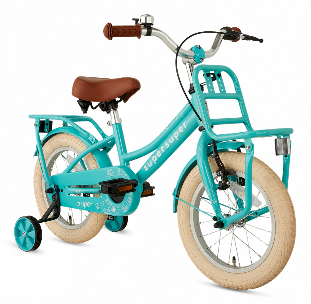 Supersuper Cooper 14 inch 2026 Meisjes - Fietsenconcurrent.nl