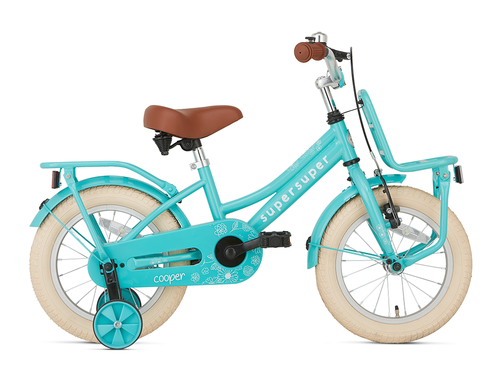 Supersuper Cooper 14 inch 2026 Meisjes - Fietsenconcurrent.nl