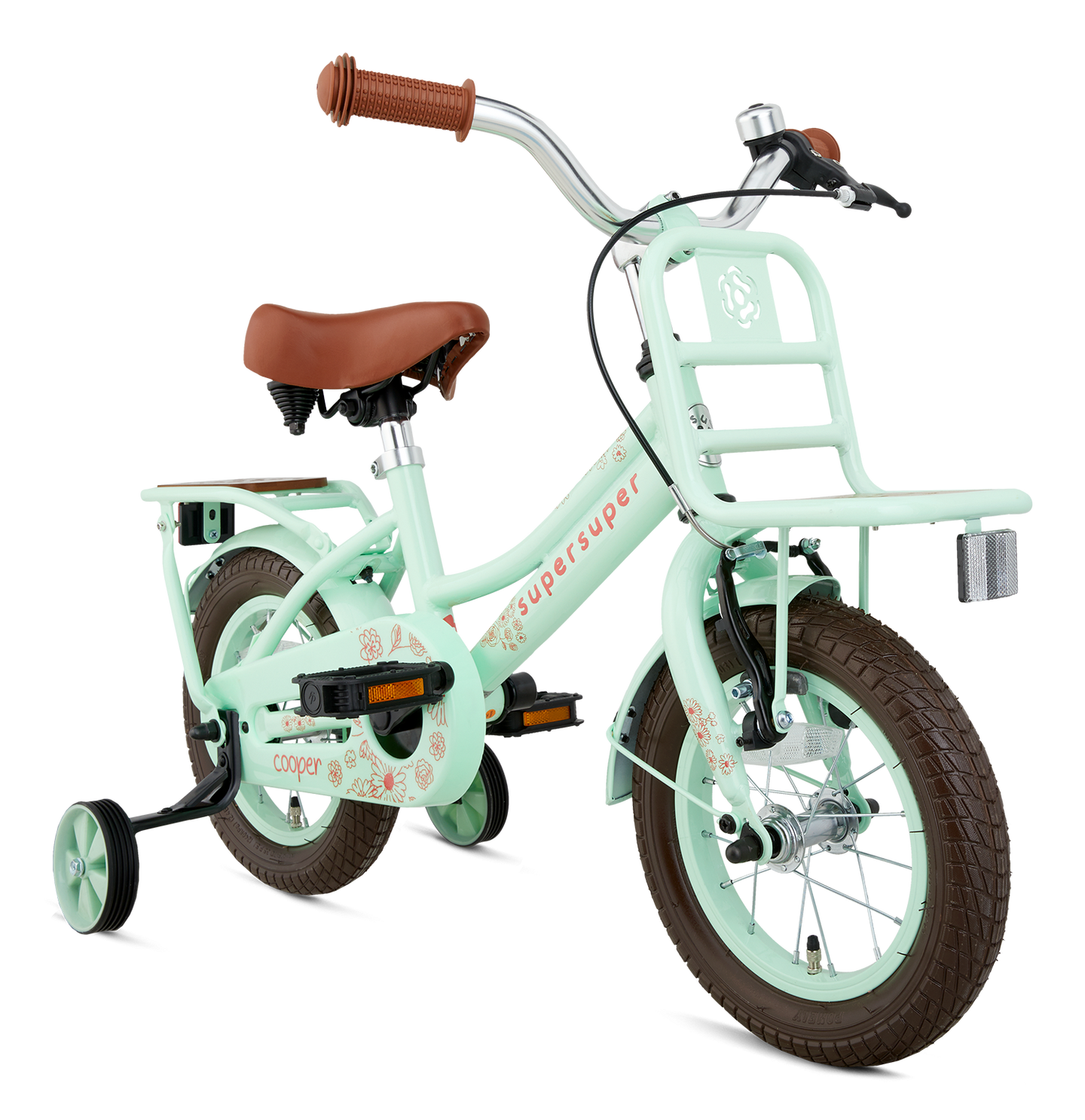 Supersuper Cooper Bamboo 12 inch 2026 Meisjes - Fietsenconcurrent.nl