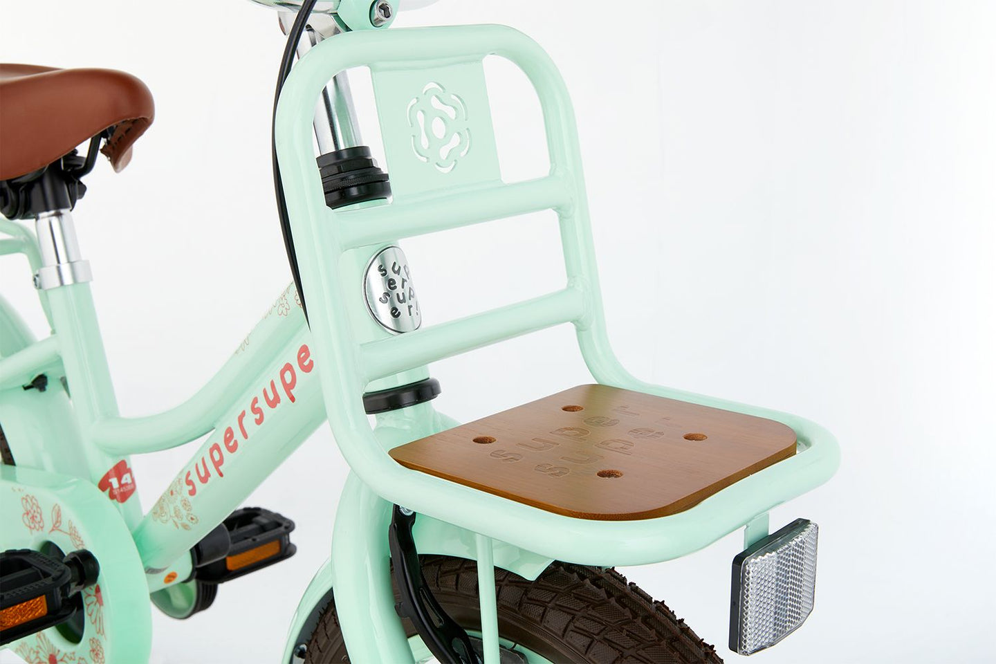 Supersuper Cooper Bamboo 14 inch 2025 Meisjes - Fietsenconcurrent.nl