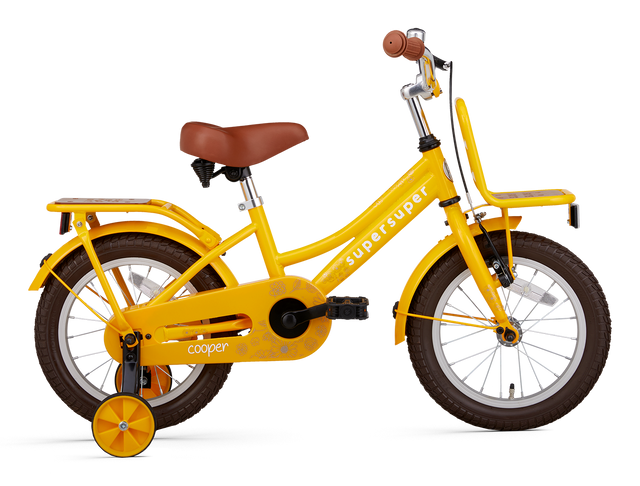 Supersuper Cooper Bamboo 14 inch 2025 Meisjes - Fietsenconcurrent.nl