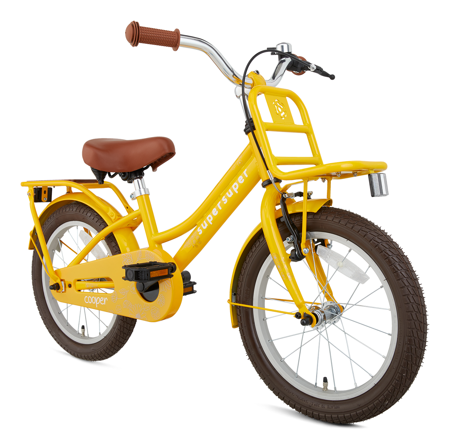 Supersuper Cooper Bamboo 16 inch 2025 Meisjes - Fietsenconcurrent.nl