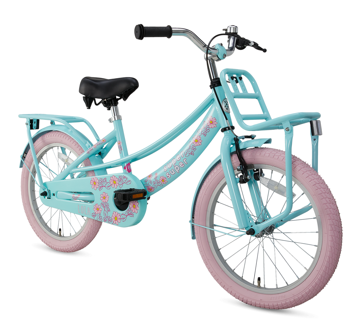 Supersuper Lola 18 inch 2025 Meisjes - Fietsenconcurrent.nl