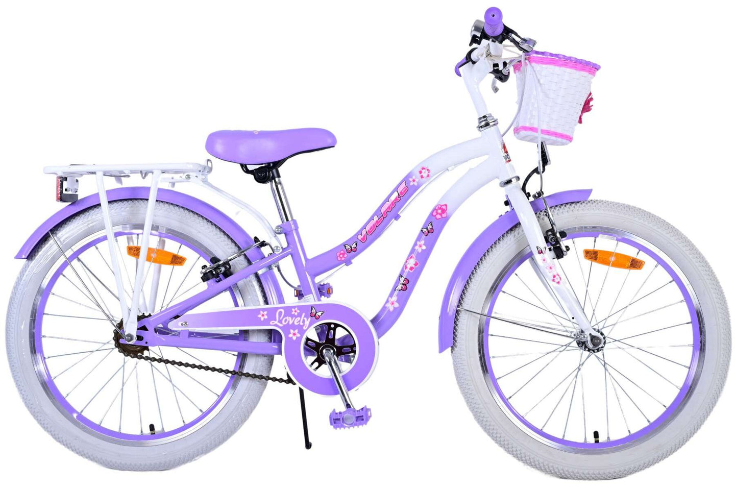 Volare Lovely 20 Inch Meisjes 2 handremmen - Fietsenconcurrent.nl