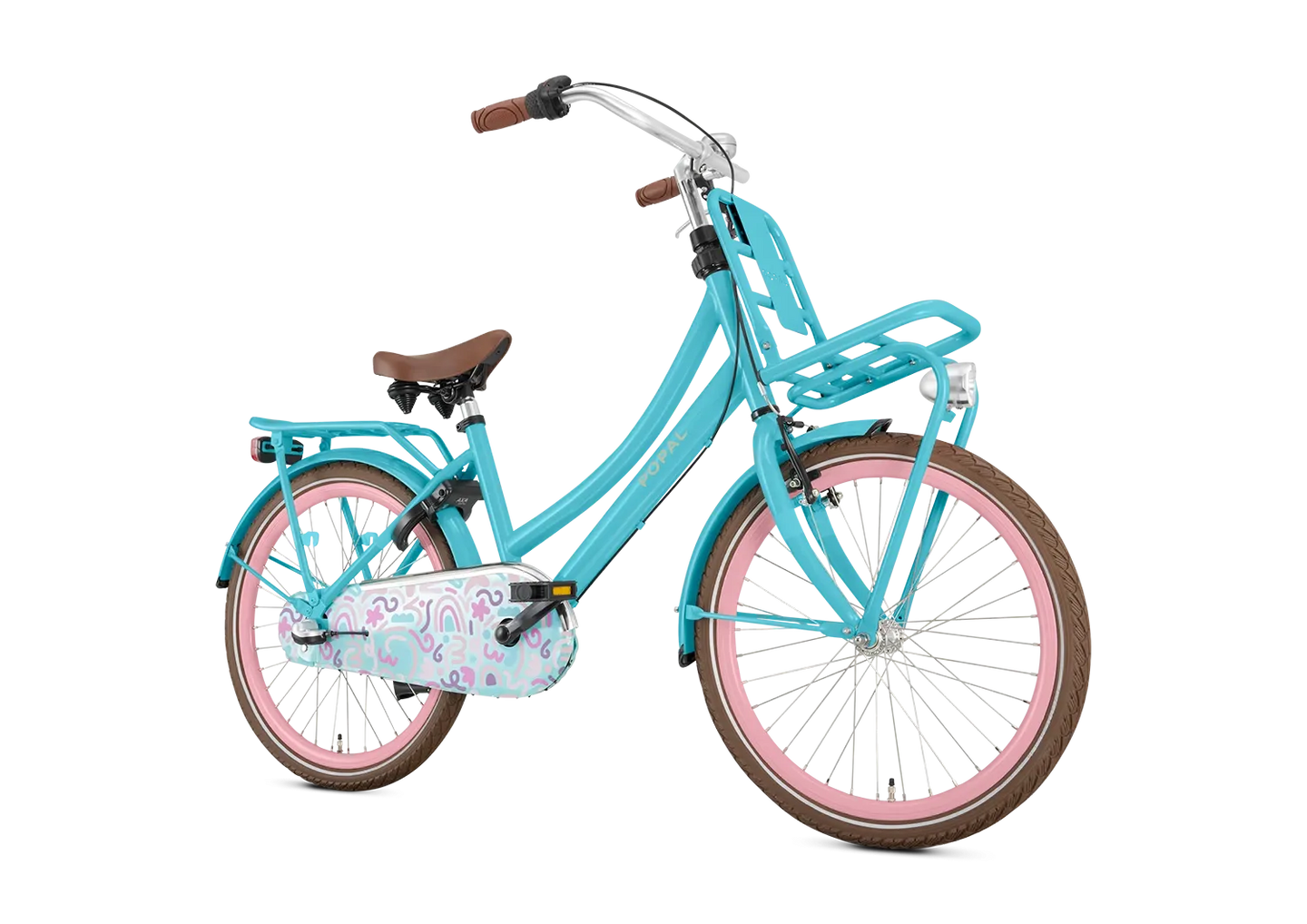 Popal Daily Dutch Basic+ 22 inch 2026 Meisjes SALE - Fietsenconcurrent.nl