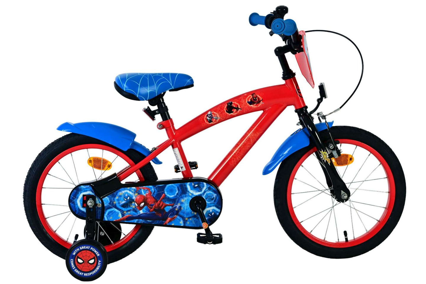 Volare Spiderman 16 inch Jongens