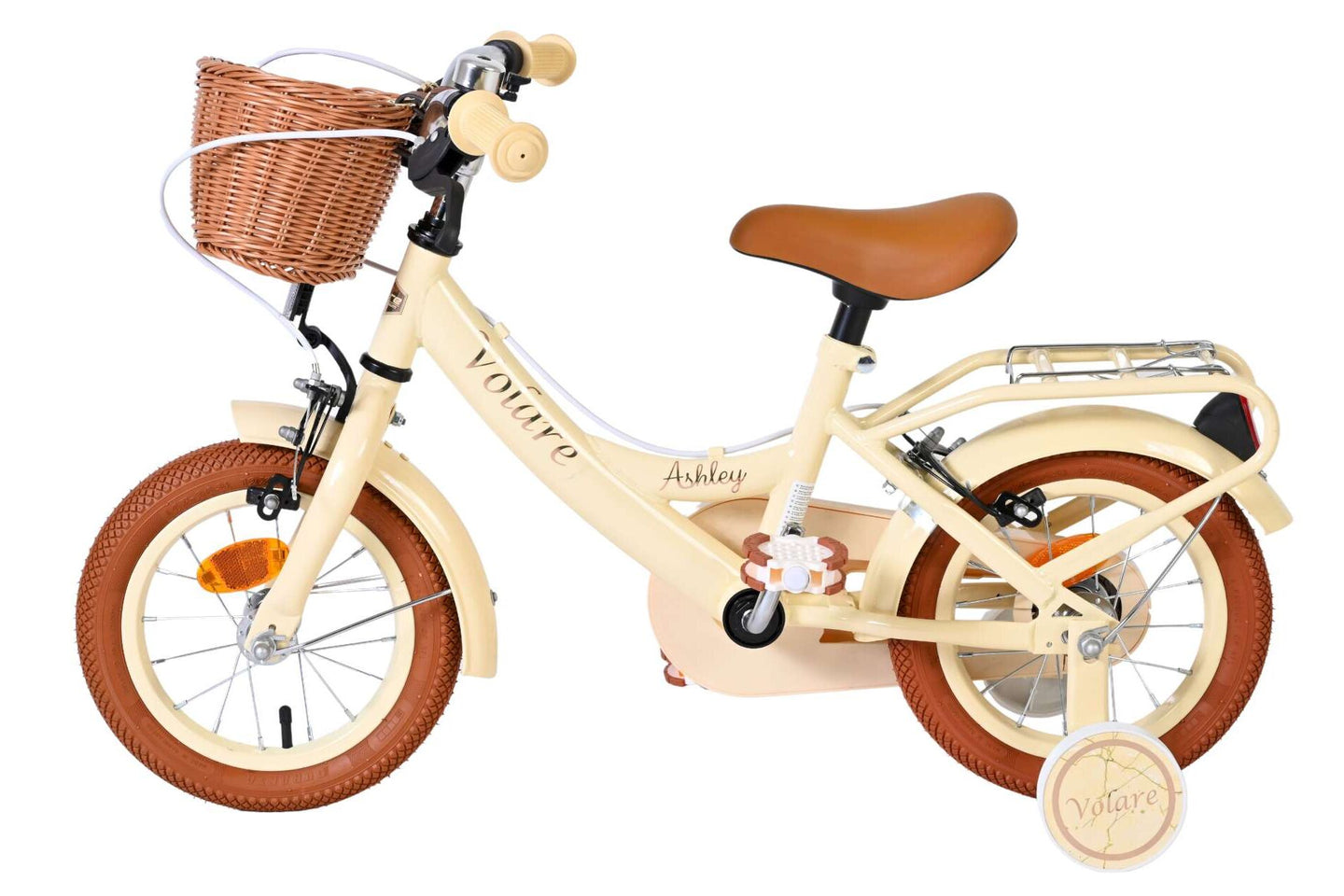 Volare Ashley 12 Inch 2026 Meisjes 2 Handremmen - Fietsenconcurrent.nl