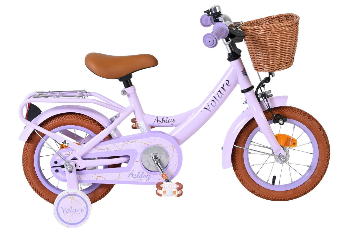 Volare Ashley 14 Inch 2026 Meisjes Twee Handremmen - Fietsenconcurrent.nl