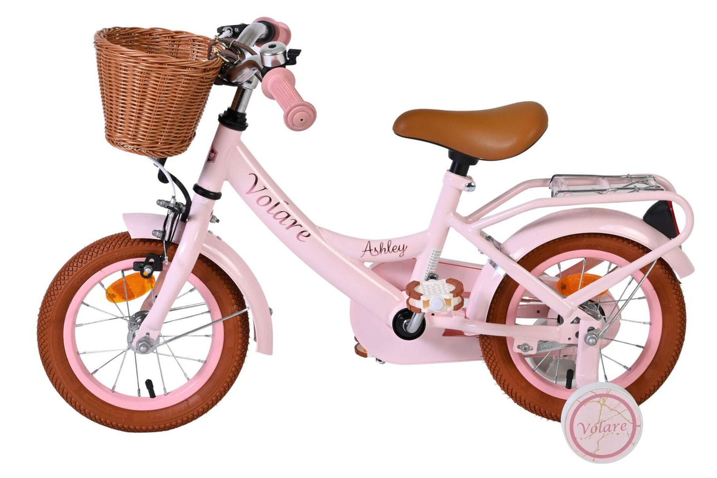 Volare Ashley 14 Inch 2026 Meisjes Twee Handremmen - Fietsenconcurrent.nl
