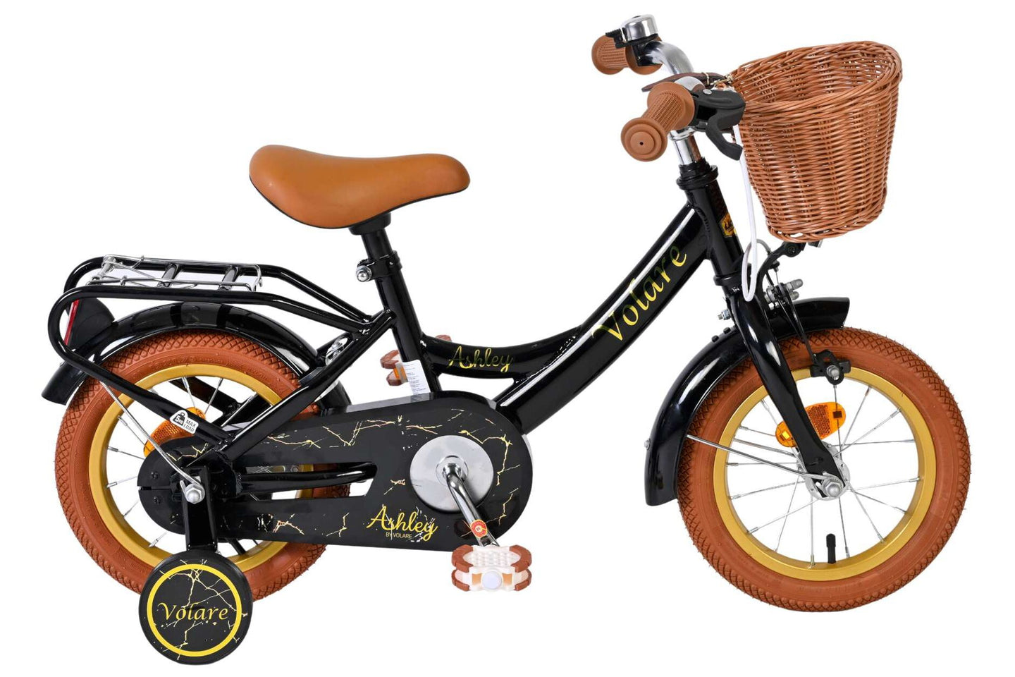 Volare Ashley 14 Inch 2026 Meisjes Twee Handremmen - Fietsenconcurrent.nl