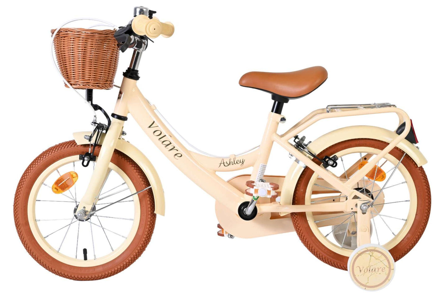 Volare Ashley 14 Inch 2026 Meisjes Twee Handremmen - Fietsenconcurrent.nl
