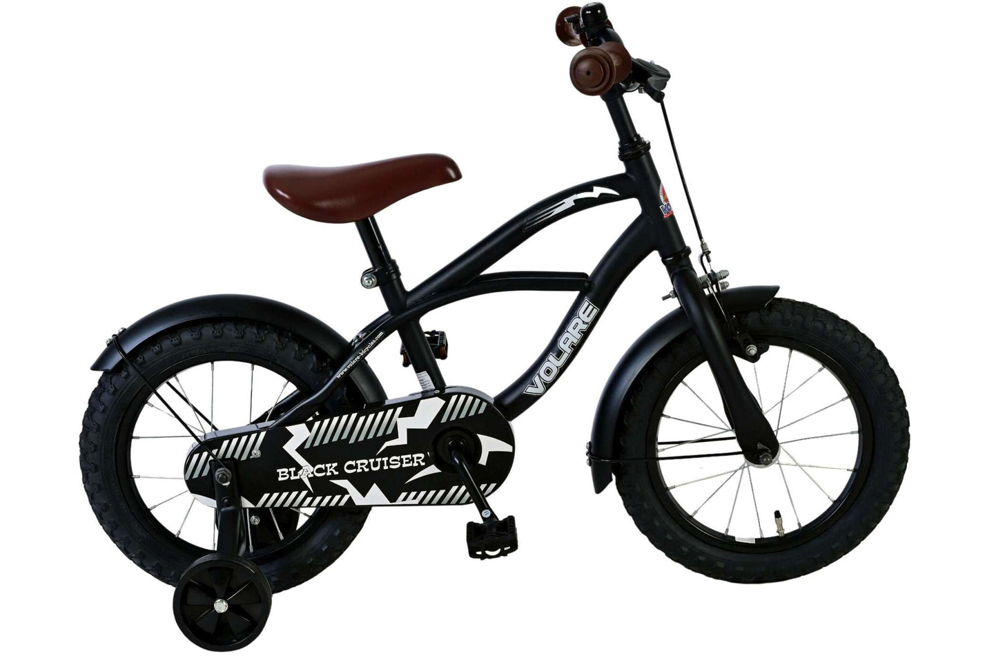 Volare Black Cruiser 14 inch Jongens Volare Black Cruiser 14 inch Jongens