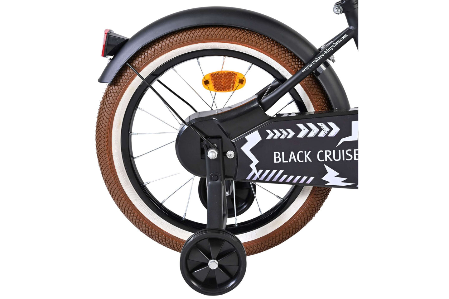 Volare Black Cruiser 16 inch 2026 Jongens