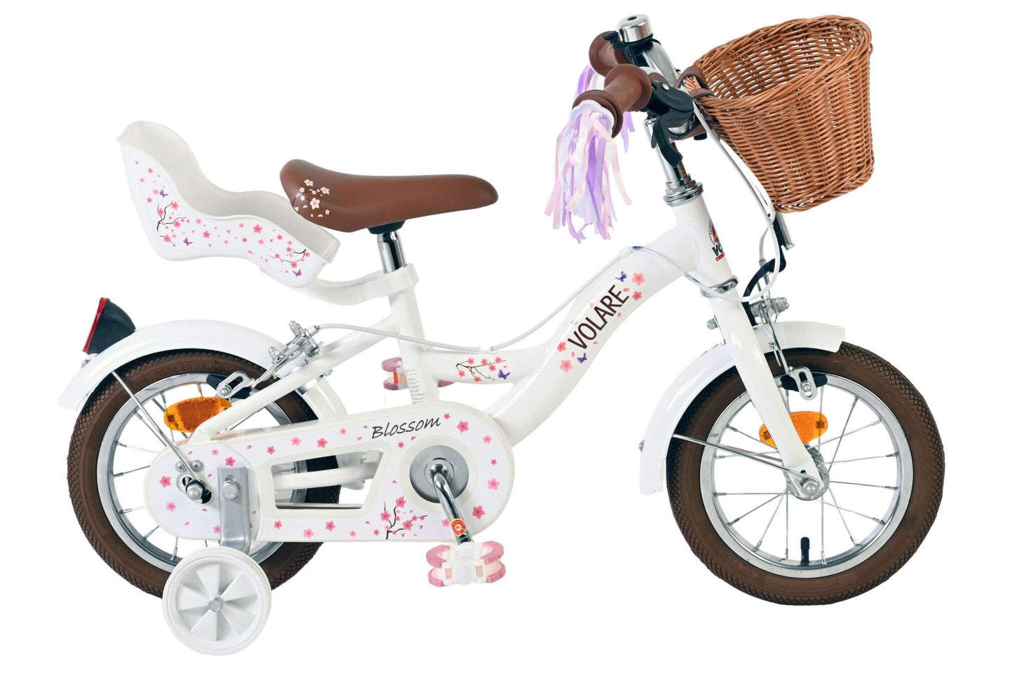 Volare Blossom 12 inch 2026 Meisjes Twee handremmen