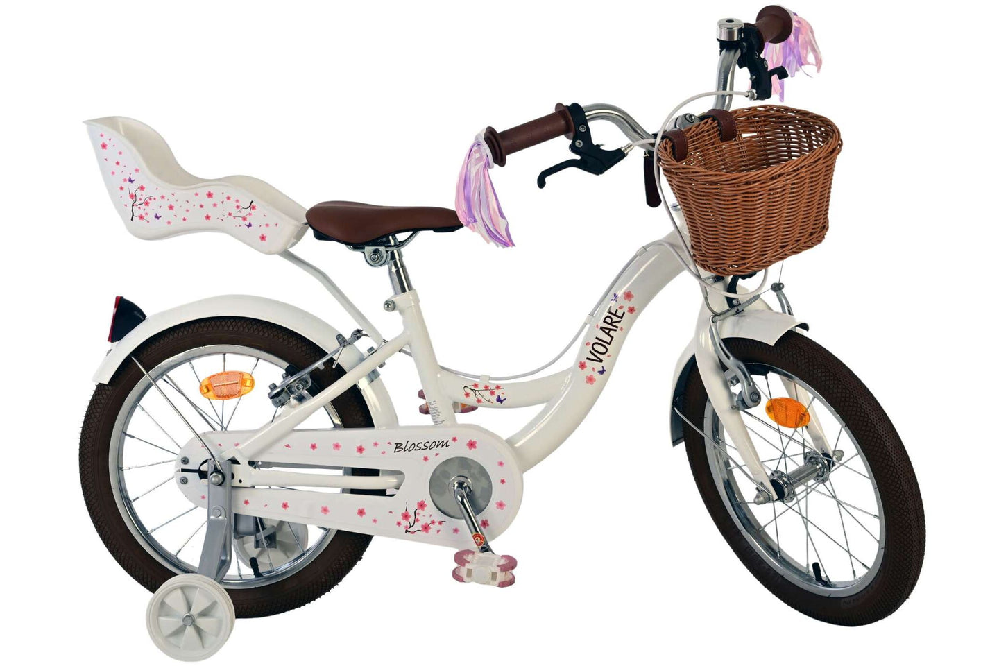 Volare Blossom 16 inch 2026 Meisjes Twee Handremmen
