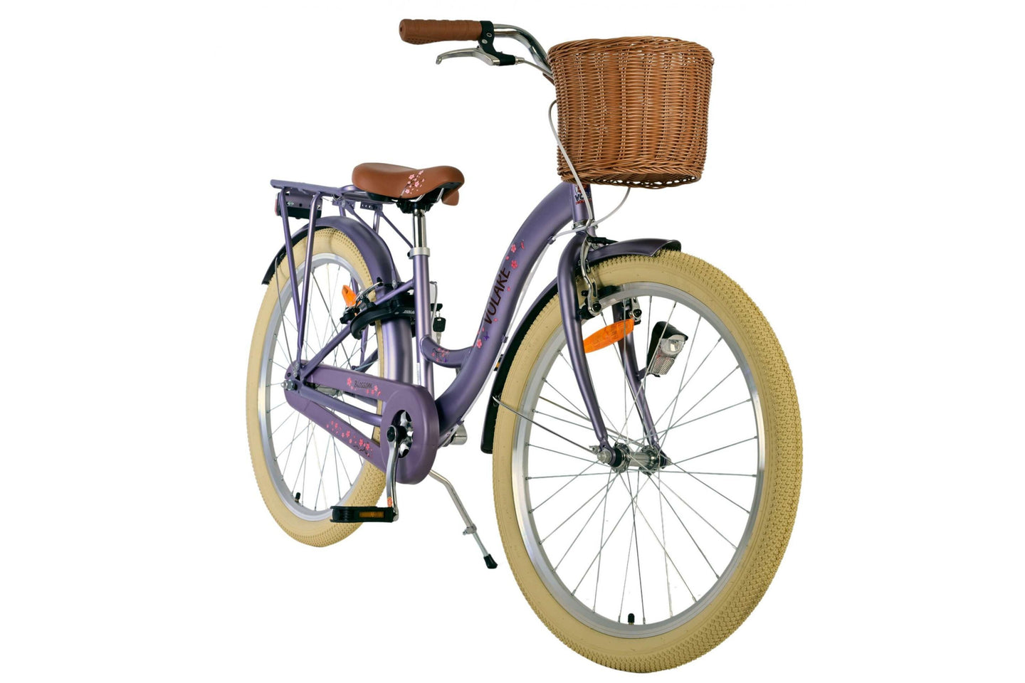 Volare Blossom Kinderfiets Meisjes 24 inch 2 handremmen