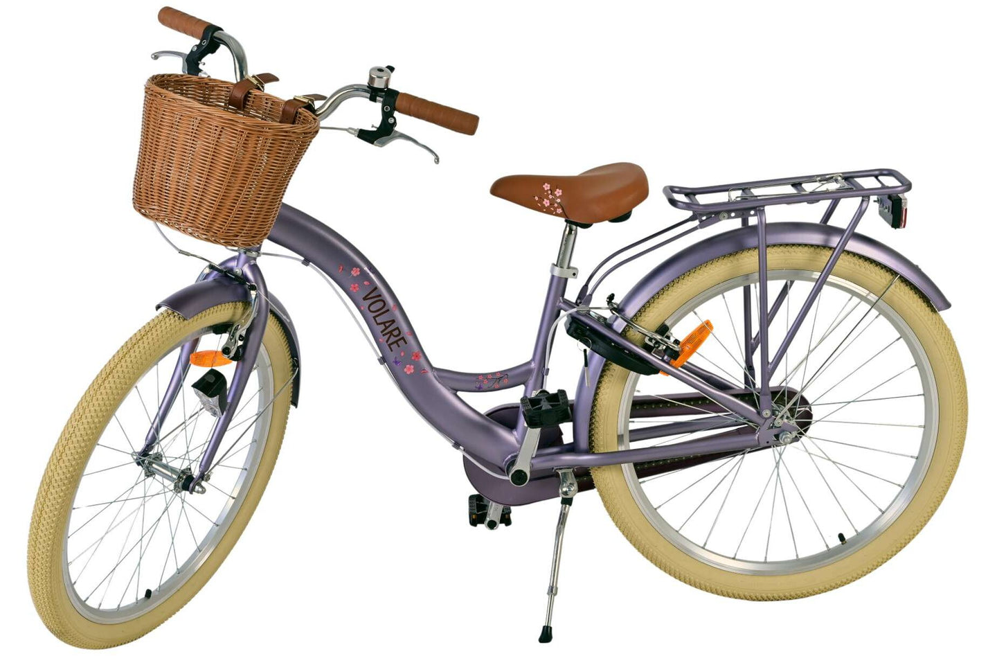 Volare Blossom Kinderfiets Meisjes 24 inch 2 handremmen