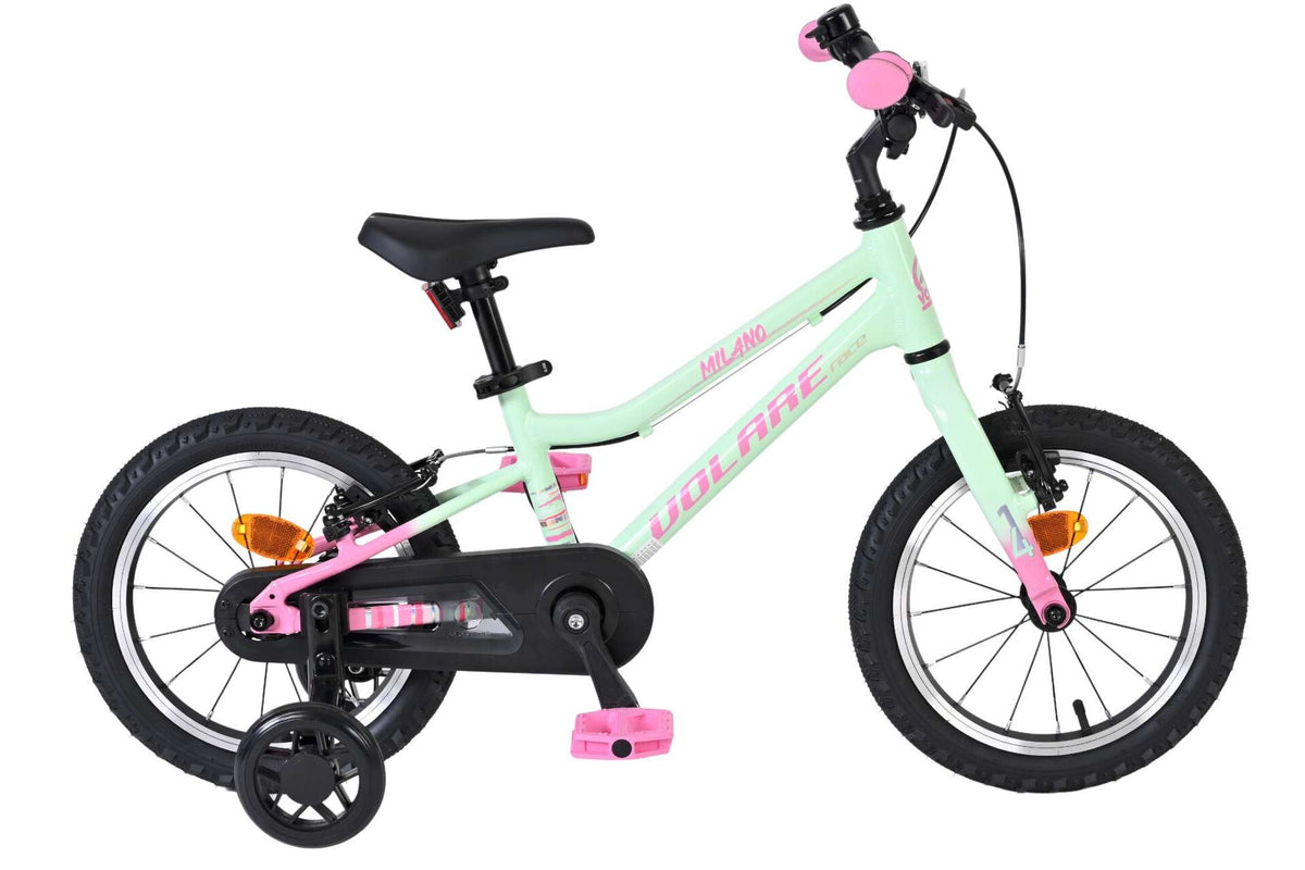 Volare Milano 14 inch 2026 Meisjes Twee handremmen