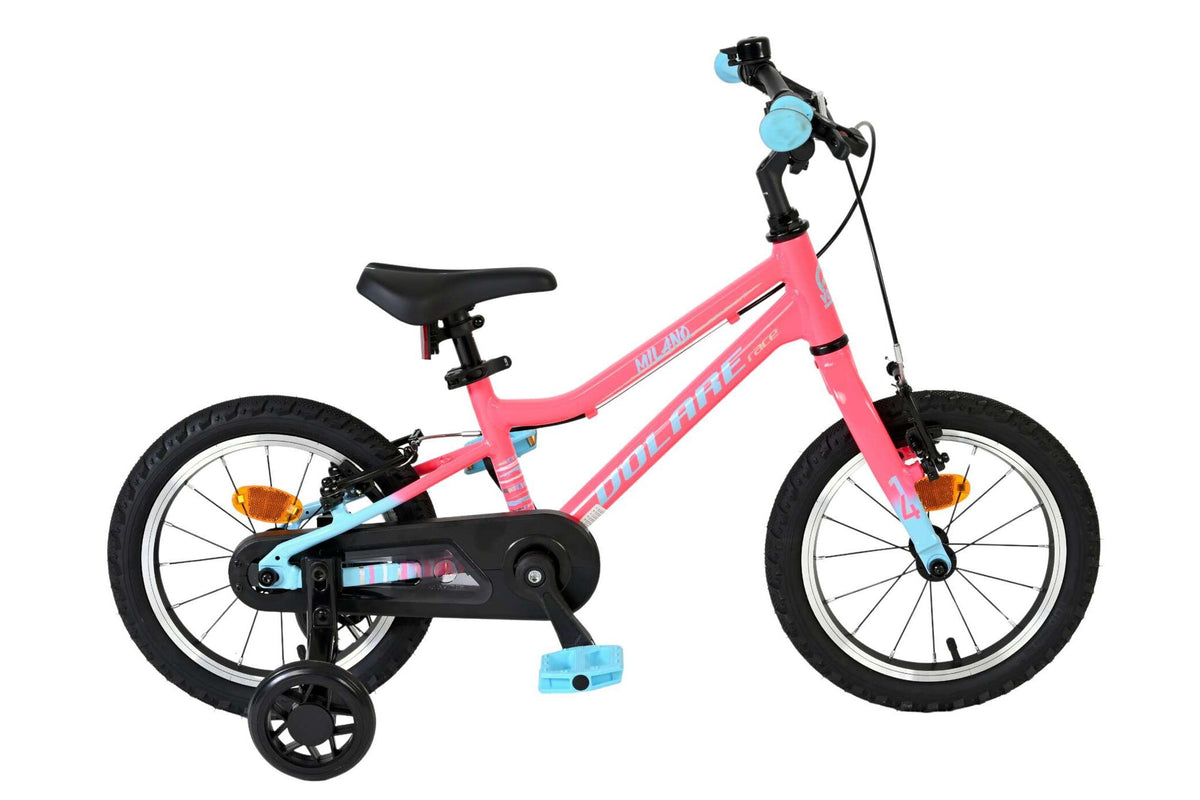 Volare Milano 14 inch 2026 Meisjes Twee handremmen