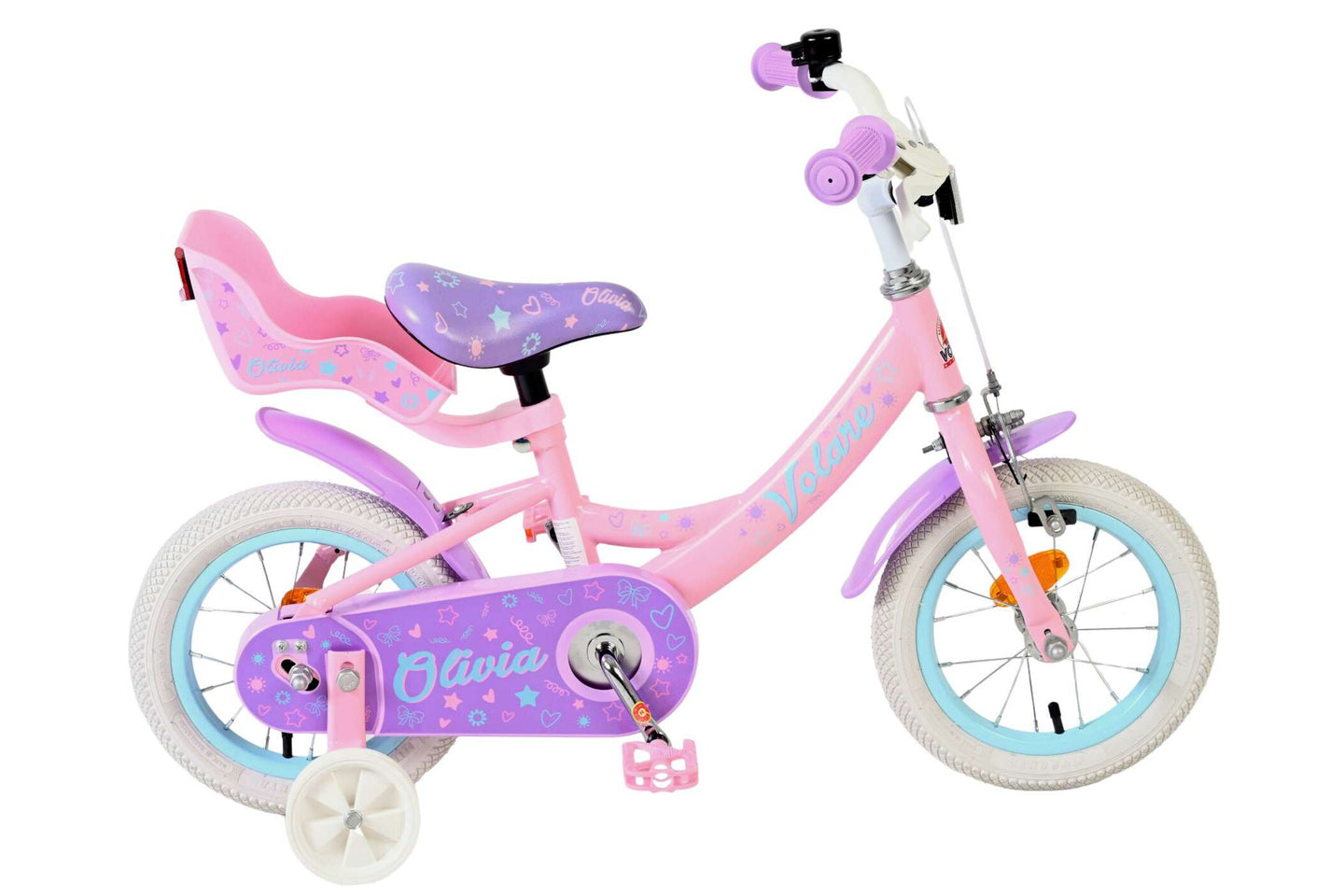 Volare Olivia 14 inch 2026 Meisjes - Fietsenconcurrent.nl