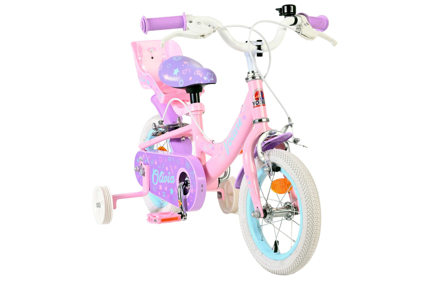 Volare Olivia 12 inch 2026 Meisjes Twee handremmen
