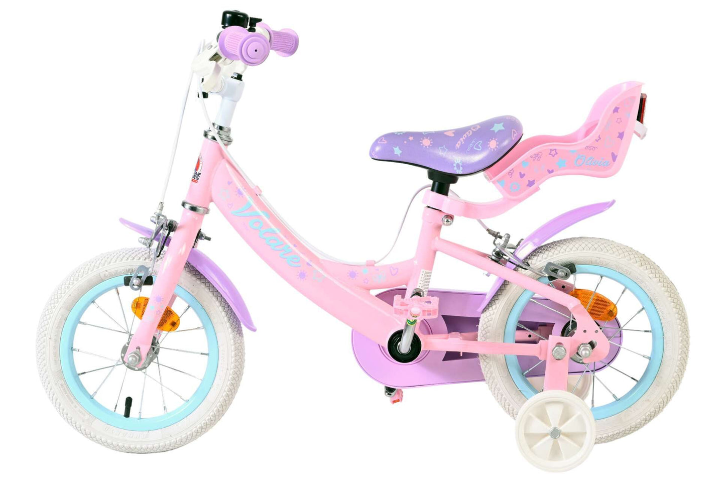 Volare Olivia 12 inch 2026 Meisjes Twee handremmen