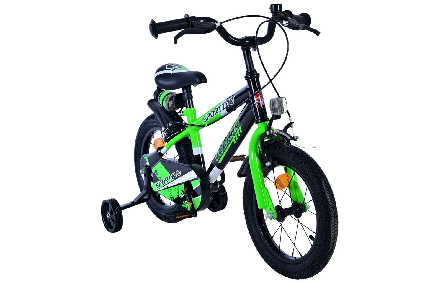 Volare Sportivo 14 inch Jongens twee handremmen