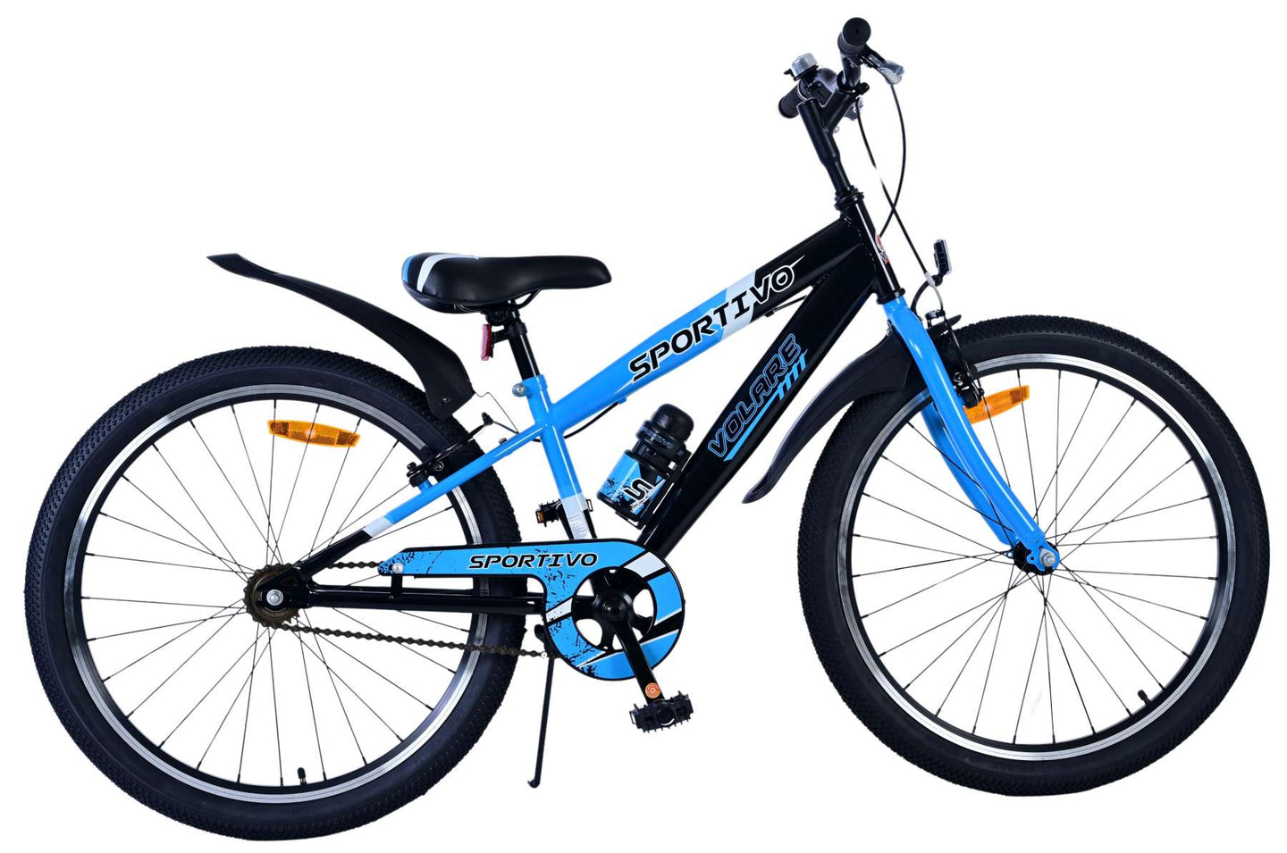 Volare Thombike Kinderfiets - Jongens - 12 inch - Zwart Blauw - Haarlem Volare Thombike Kinderfiets - Jongens - 12 inch - Zwart Blauw - Haarlem