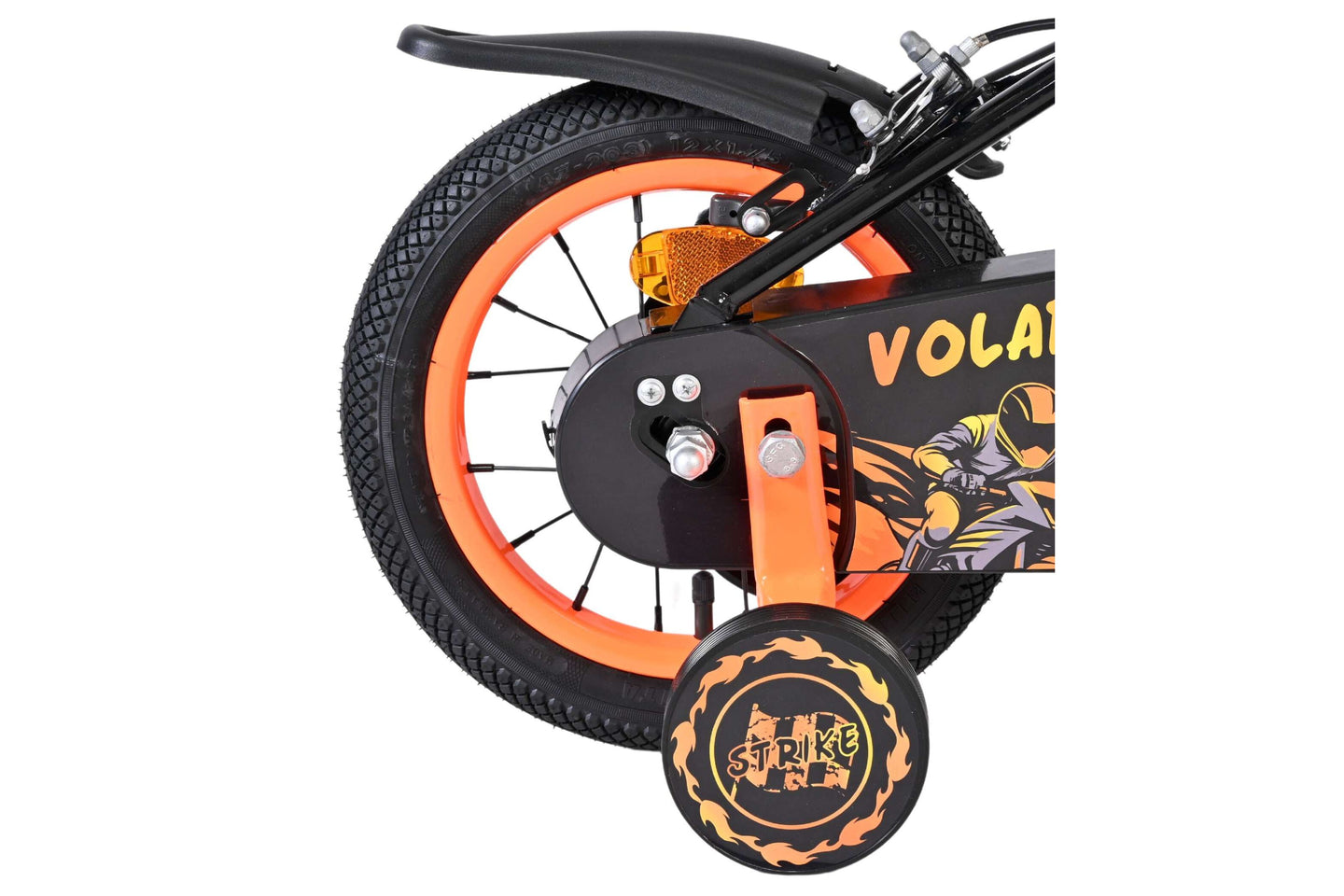 Volare Strike 12 inch 2026 Jongens 2 Handremmen - Fietsenconcurrent.nl
