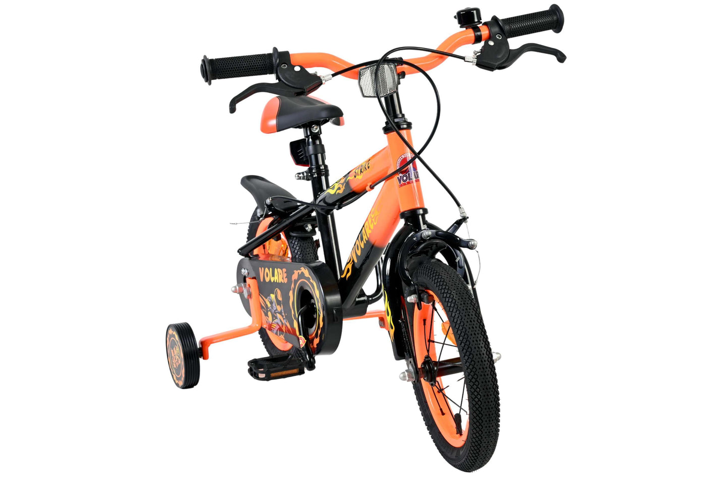 Volare Strike 12 inch 2026 Jongens 2 Handremmen - Fietsenconcurrent.nl
