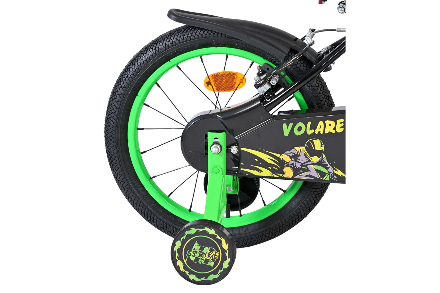 Volare Strike 16 inch 2026 Jongens 2 Handremmen - Fietsenconcurrent.nl