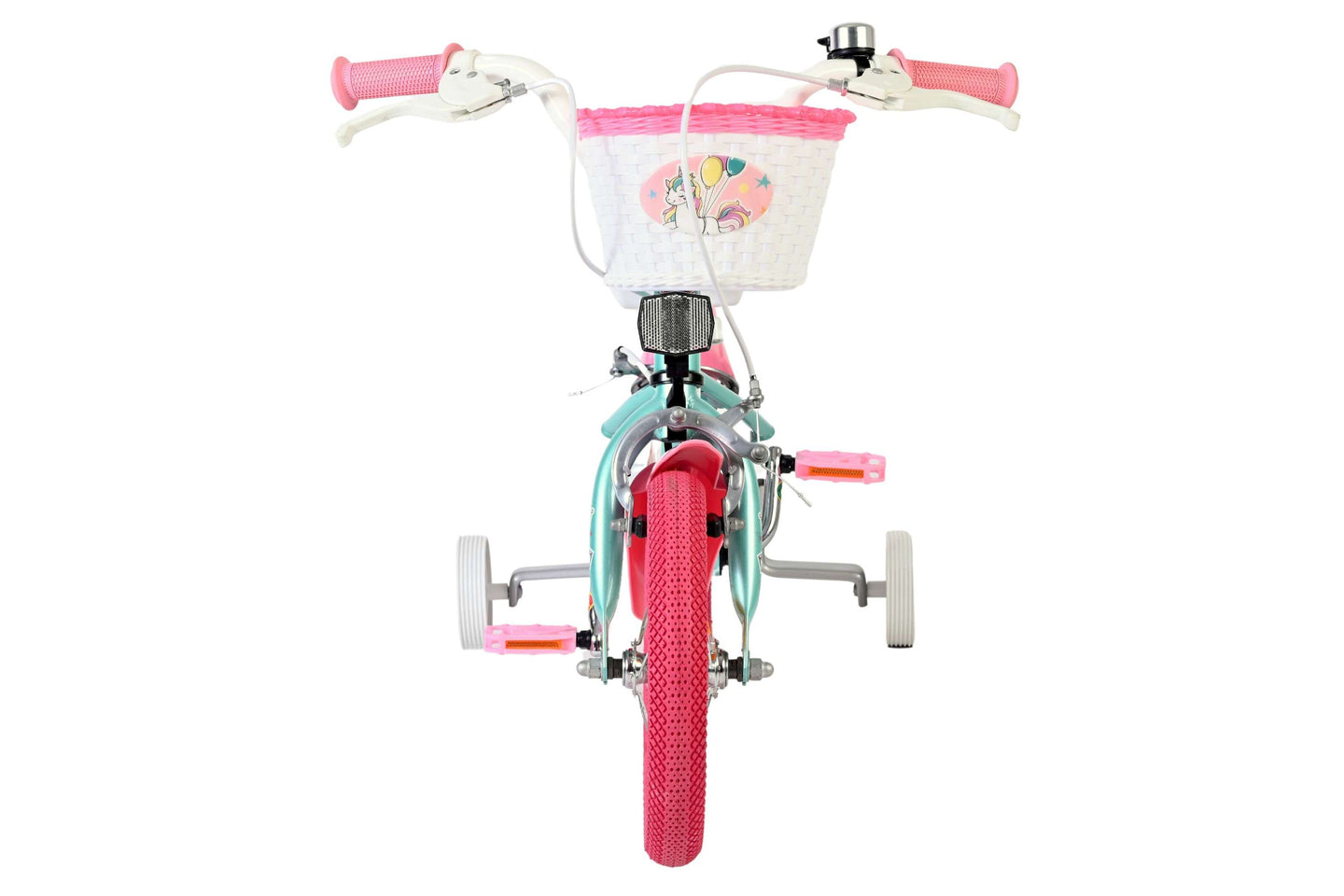 Volare Unicorn 12 inch 2026 Meisjes Twee handremmen - Fietsenconcurrent.nl
