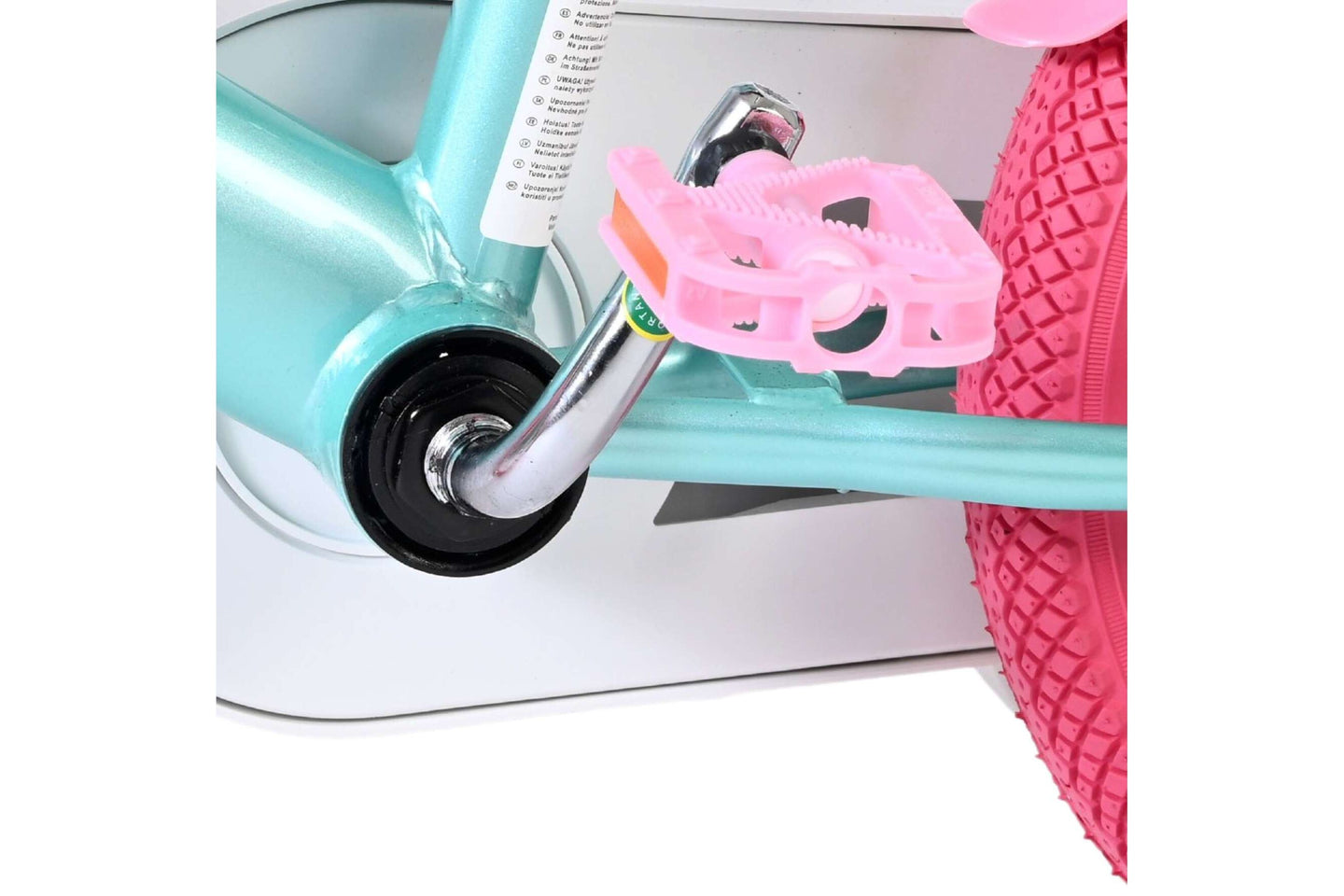 Volare Unicorn 12 inch 2026 Meisjes Twee handremmen - Fietsenconcurrent.nl