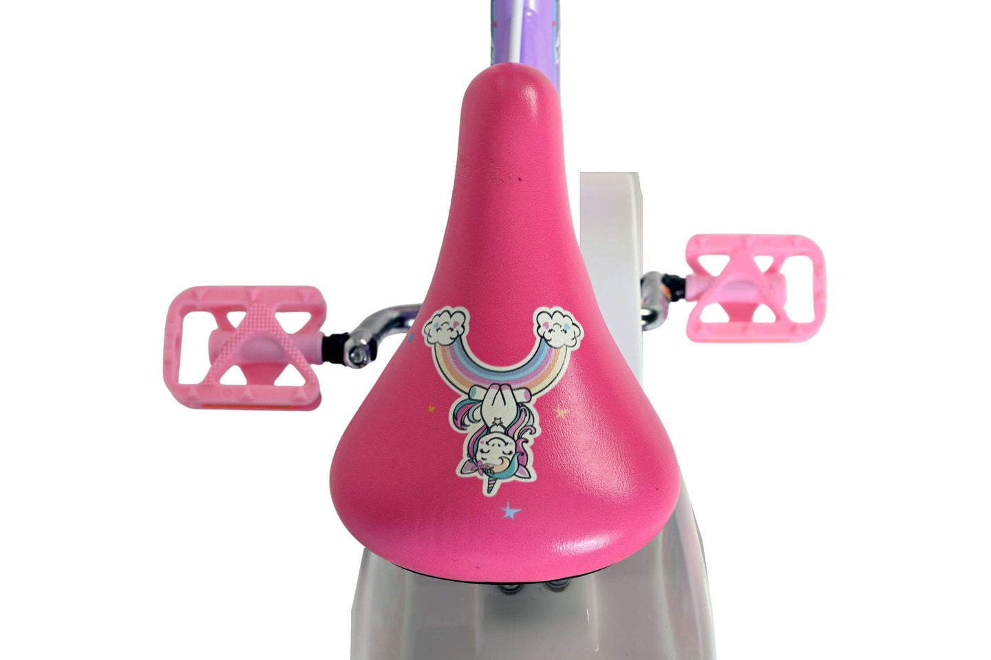 Volare Unicorn 12 inch 2026 Meisjes Twee handremmen - Fietsenconcurrent.nl