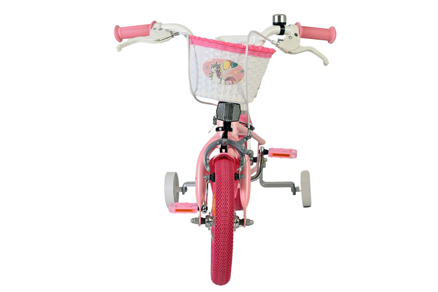 Volare Unicorn 12 inch 2026 Meisjes Twee handremmen - Fietsenconcurrent.nl